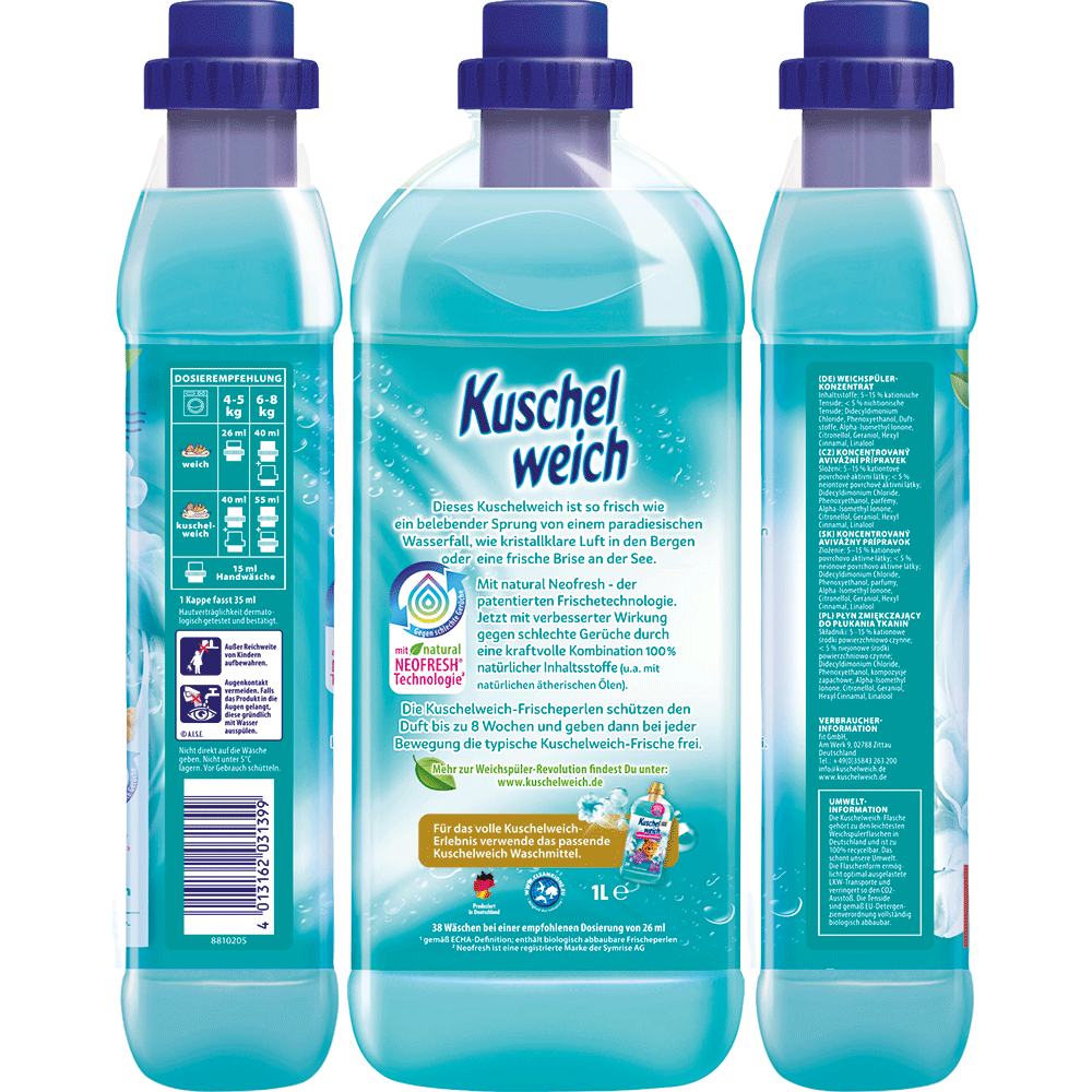 Bild: Kuschelweich Weichspüler Frischetraum