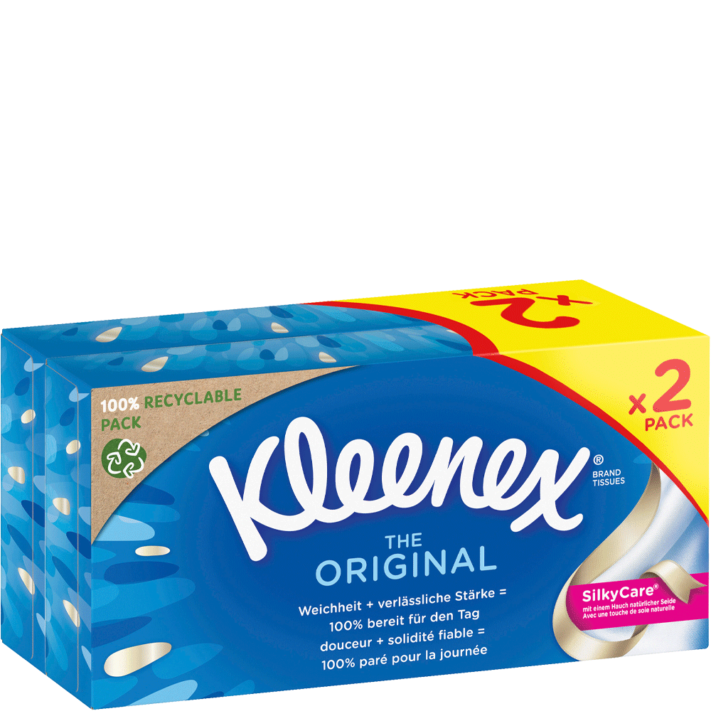 Bild: Kleenex Taschentücher Box Duo