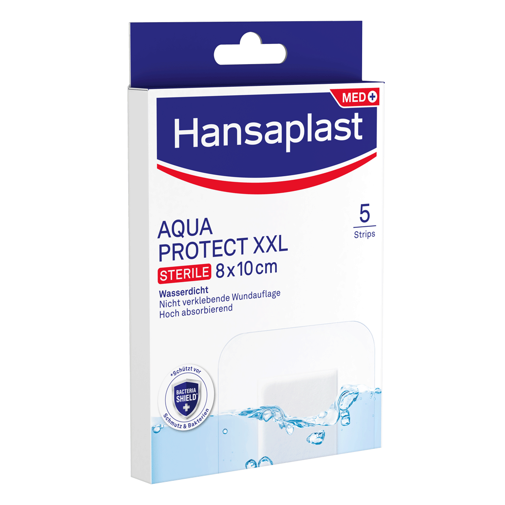 Bild: Hansaplast Aqua Protect XXL 8x10cm 