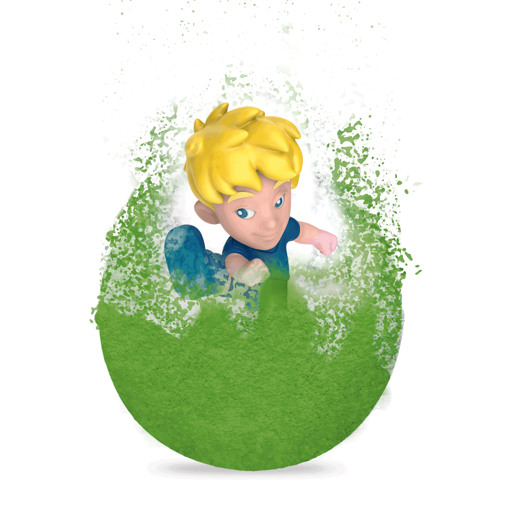 Bild: Craze Inkee Badebombe Fußball