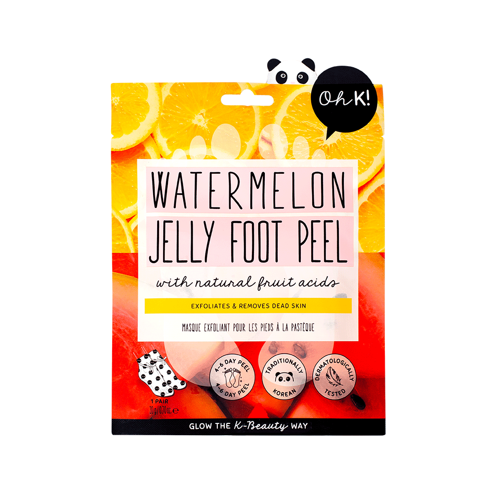 Bild: Oh K! Fusspeeling Maske Wassermelone