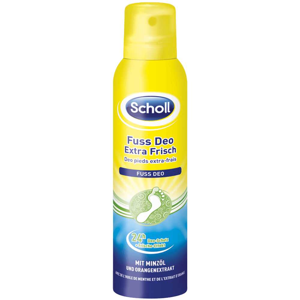 Bild: Scholl Fuss Deo Extra Frisch