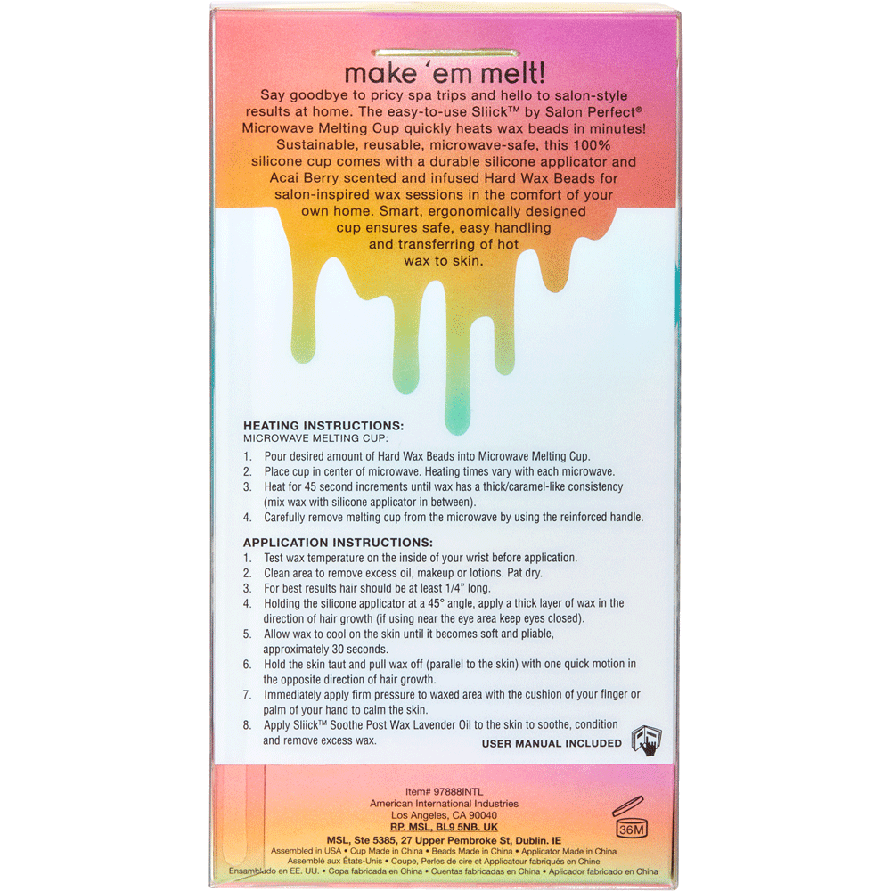 Bild: Sliick Warmwachsperlen At Home Waxing Kit