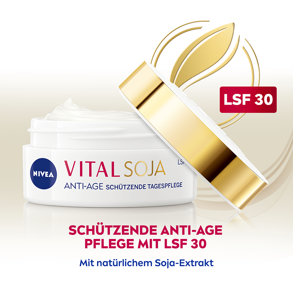Bild: NIVEA VITAL SOJA Anti-Age Tagespflege LSF 30