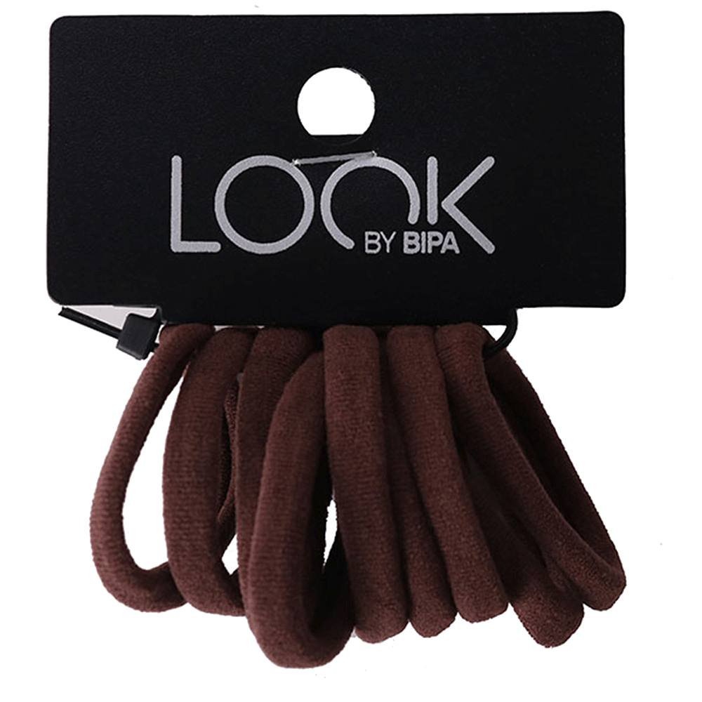 Bild: LOOK BY BIPA Zopfhalter Italiener klein braun