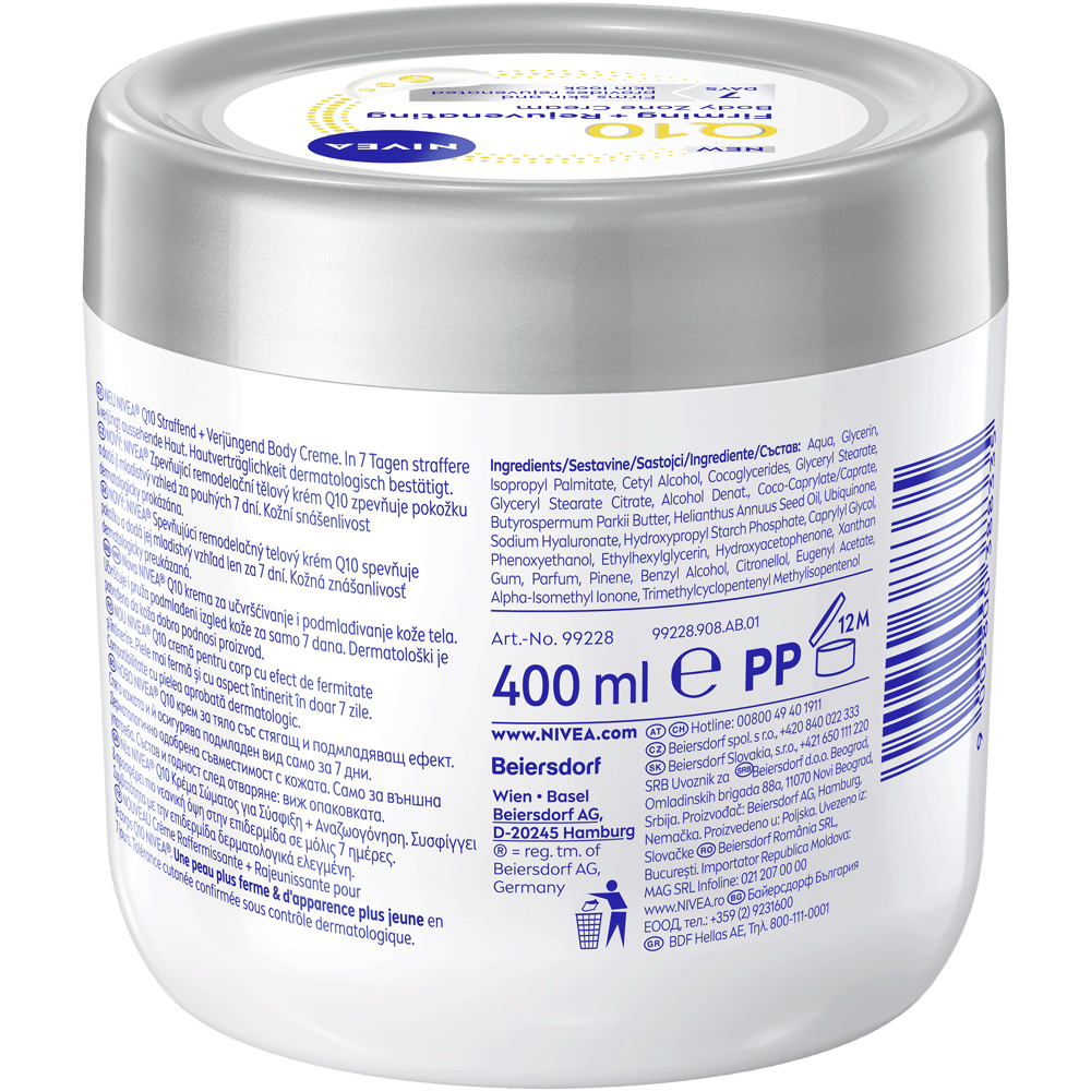 Bild: NIVEA Q10 Straffend und Verjüngend Körper Creme