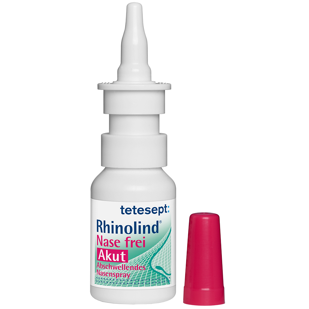 Bild: tetesept: Rhinolind Nase frei Akut Abschwellendes Nasenspray