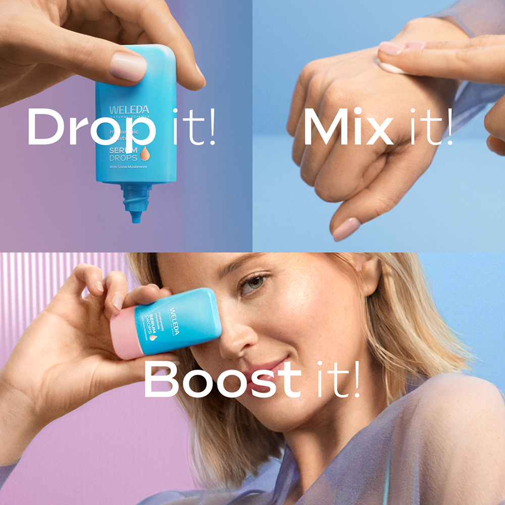 Bild: WELEDA Hyaluornic Moisture Serum Drops