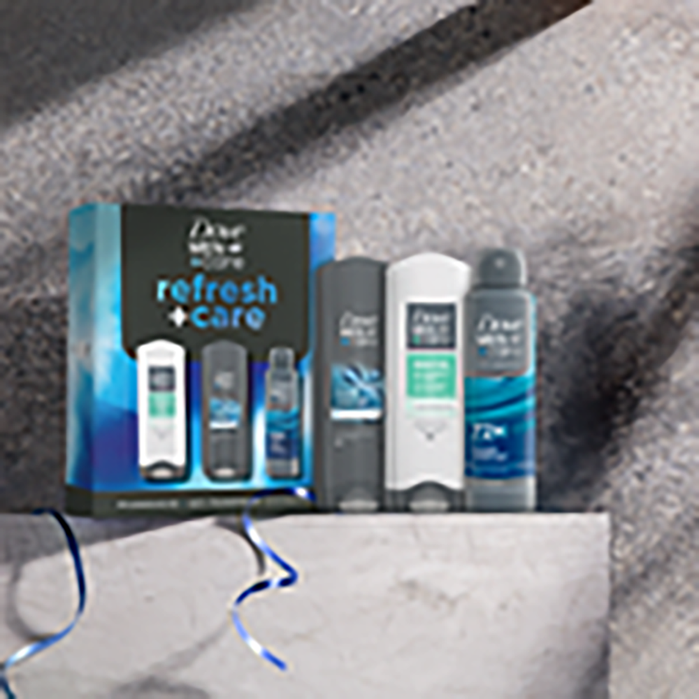 Bild: Dove MEN+CARE Geschenkset Refresh and Care