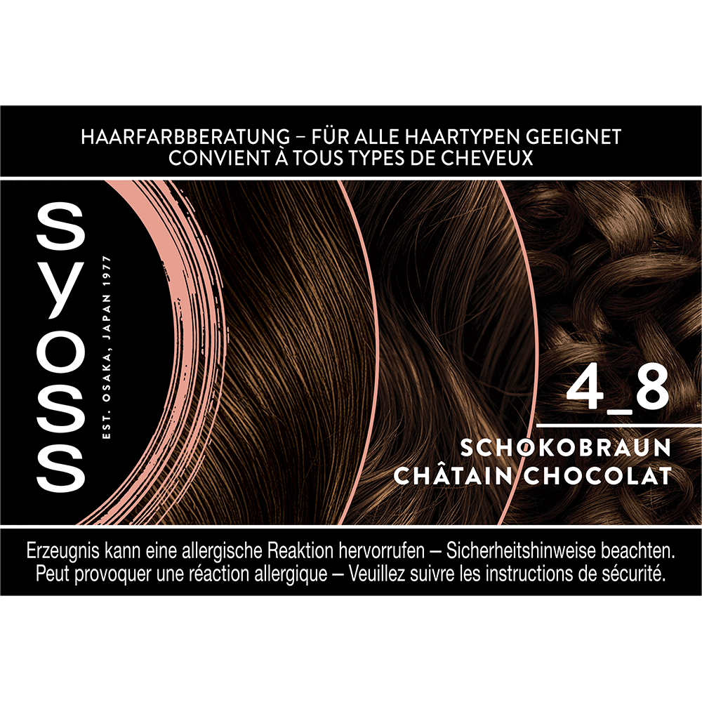 Bild: syoss Permanente Coloration schokobraun