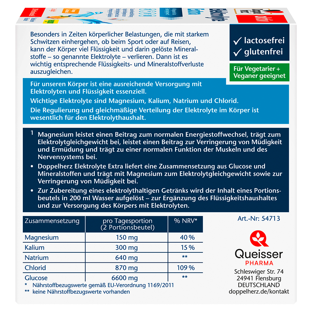 Bild: DOPPELHERZ Elektrolyte Extra