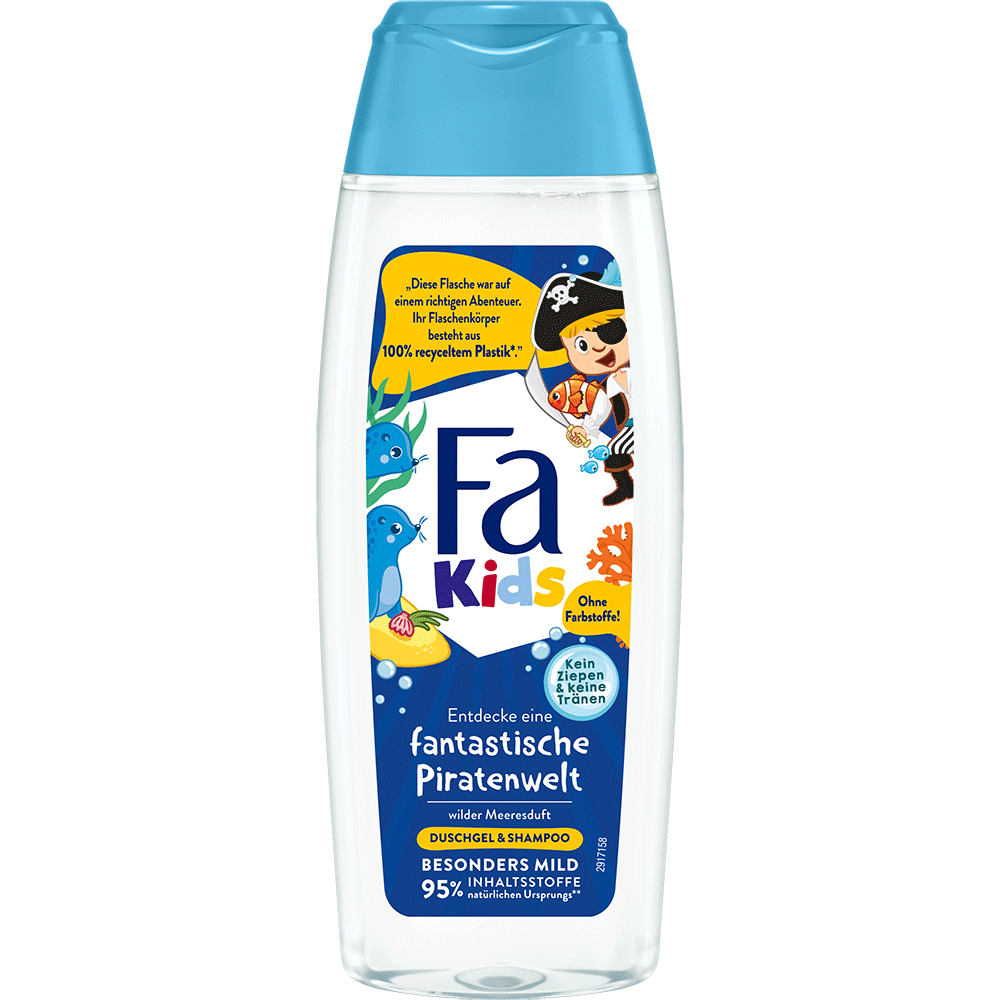 Bild: Fa Kids Duschgel & Shampoo Piratenwelt