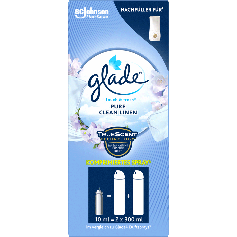 Bild: Glade Touch & Fresh Pure Clean Linen Nachfüllung