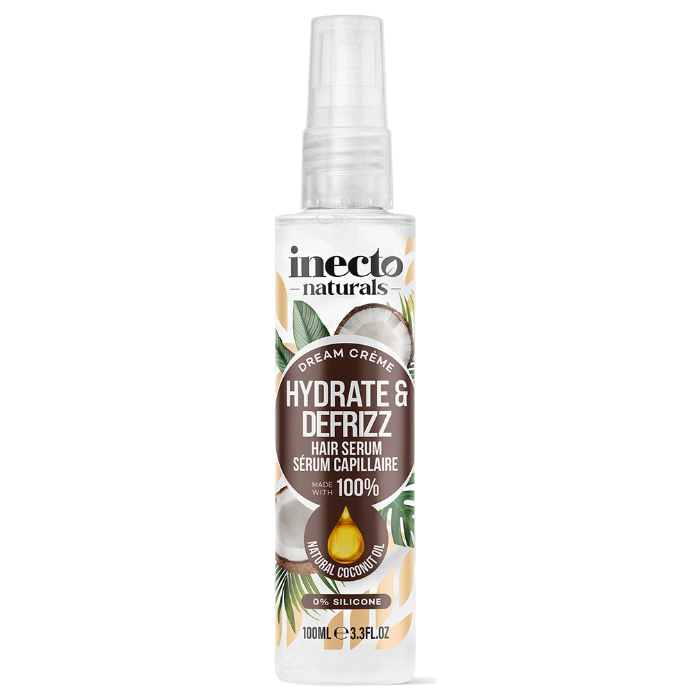 Bild: inecto Haarserum Hydrate & Defrizz Kokosnuss Öl