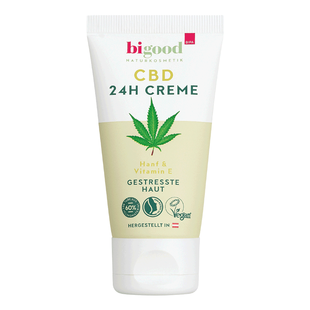 Bild: bi good CBD 24h Creme Hanf