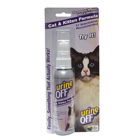 Bild: UrineOff Spray Katze Geruchs- und Fleckenentferner 118ml