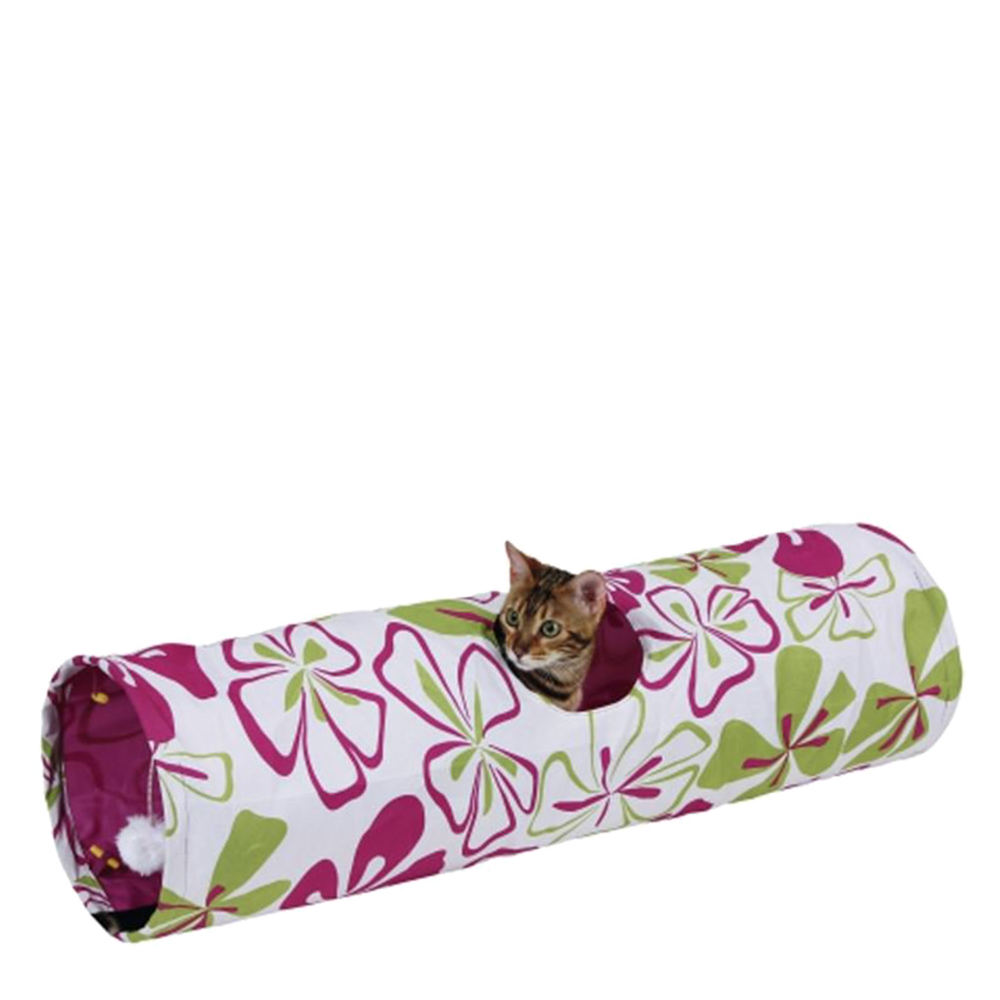 Bild: KERBL Flower Katzen-Spieltunnel