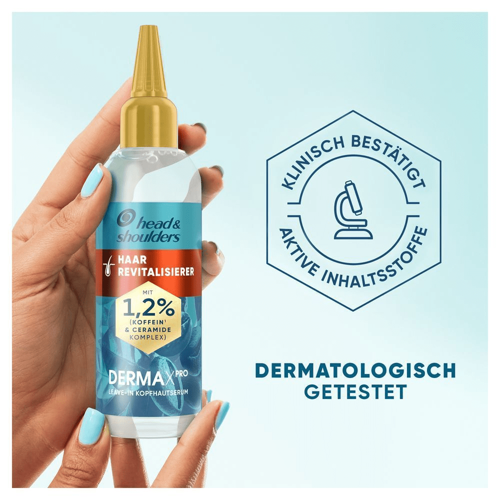 Bild: head & shoulders DERMAXPRO Revitaliser, Tag & Nacht Leave-On