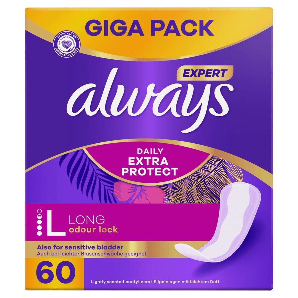 Bild: always Daily Extra Protect Long Slipeinlagen
