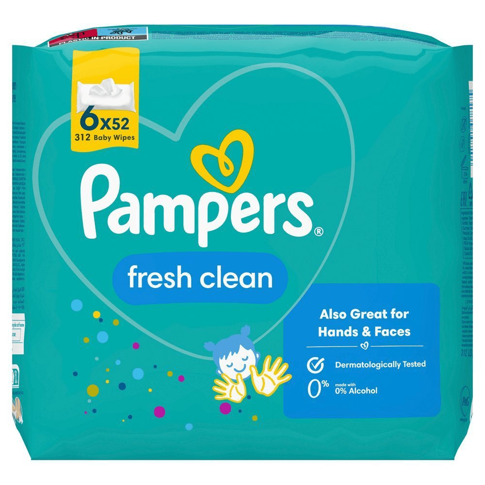 Bild: Pampers Fresh Clean Feuchttücher