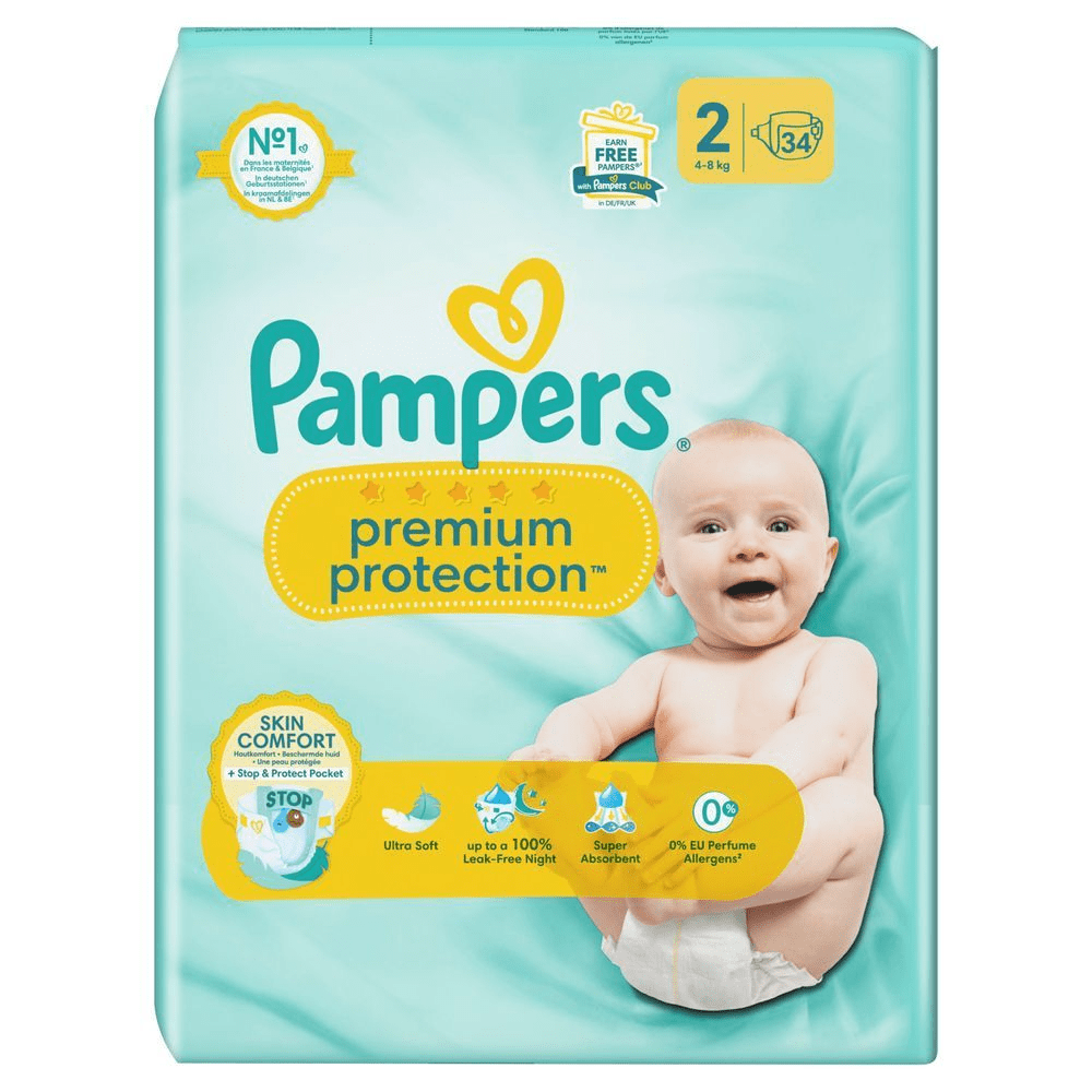 Bild: Pampers Premium Protection Größe 2