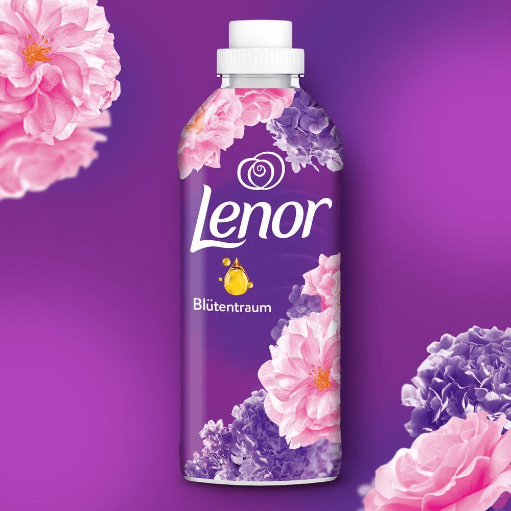Bild: Lenor Weichspüler, Blumenbouquet