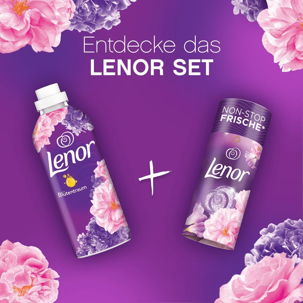 Bild: Lenor Weichspüler, Blumenbouquet