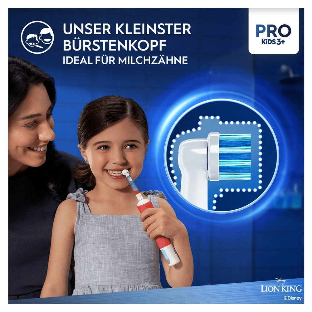 Bild: Oral-B Pro Kids Aufsteckbürsten König der Löwen