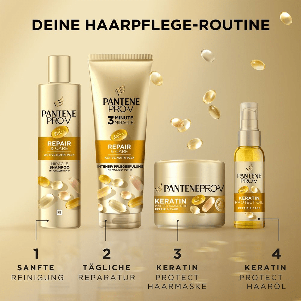 Bild: PANTENE PRO-V Repair & Care Keratin Protect Haarmaske