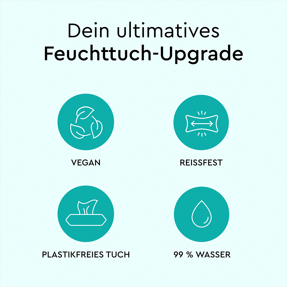 Bild: LILLYDOO Feuchttücher 99% Wasser