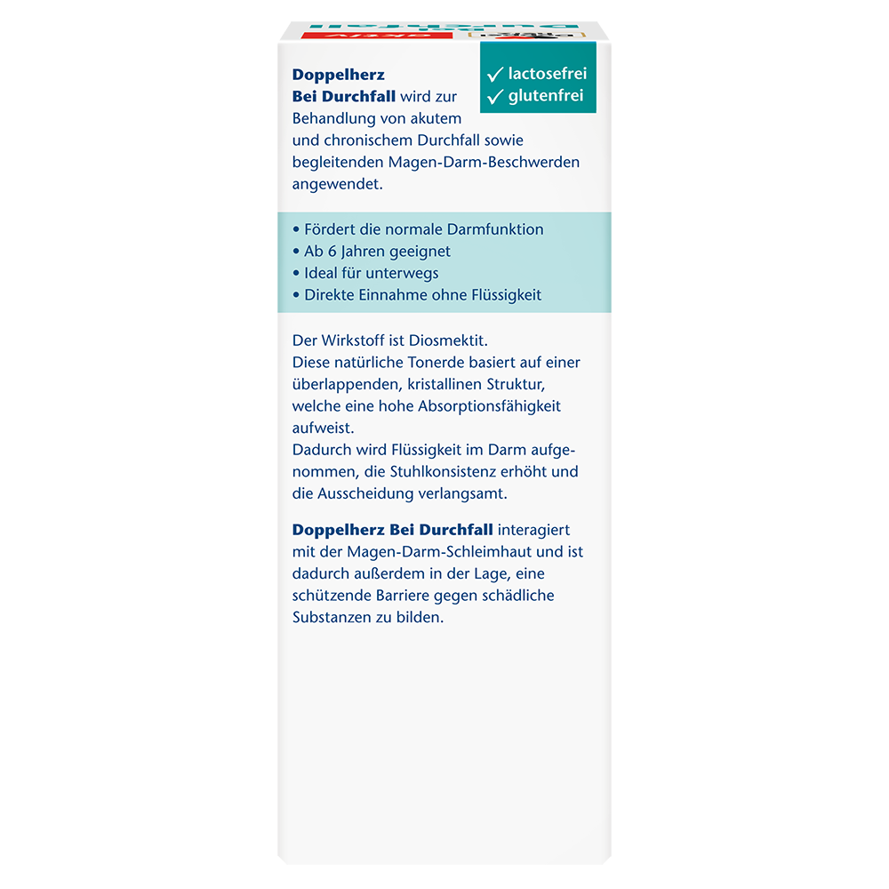 Bild: DOPPELHERZ Bei Durchfall akut + chronisch 