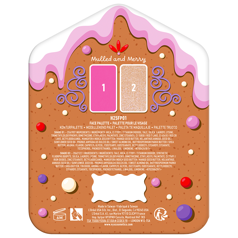 Bild: NYX Professional Make-up Buttermelt Face Palette Light/Medium 1