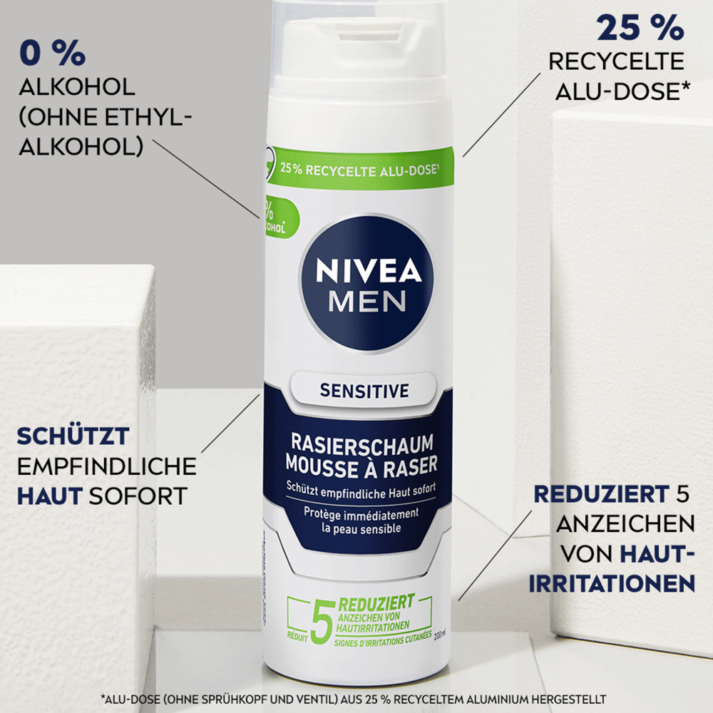 Bild: NIVEA MEN Rasierschaum Sensitive