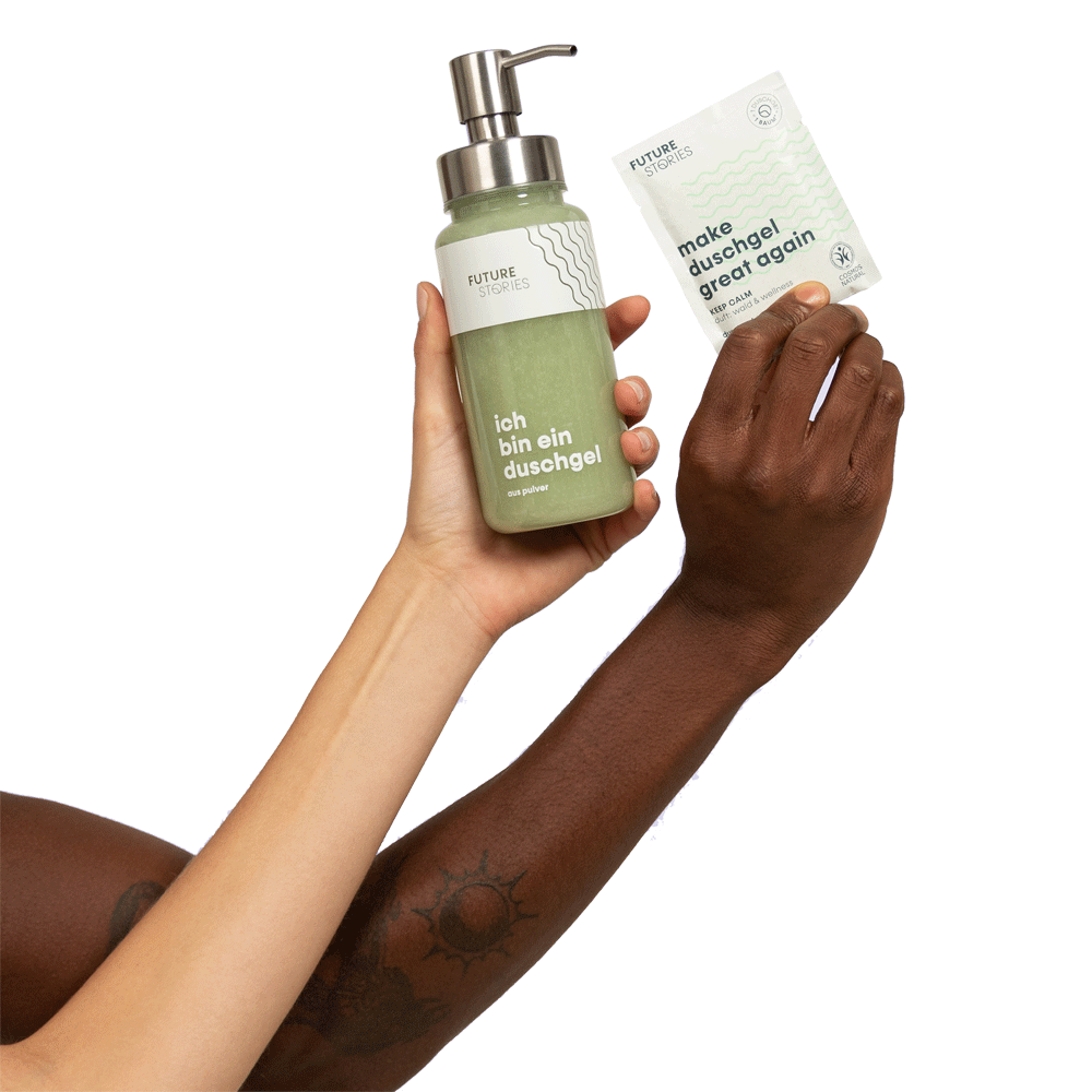 Bild: Future Stories Dusche Starterset Wald&Wellness