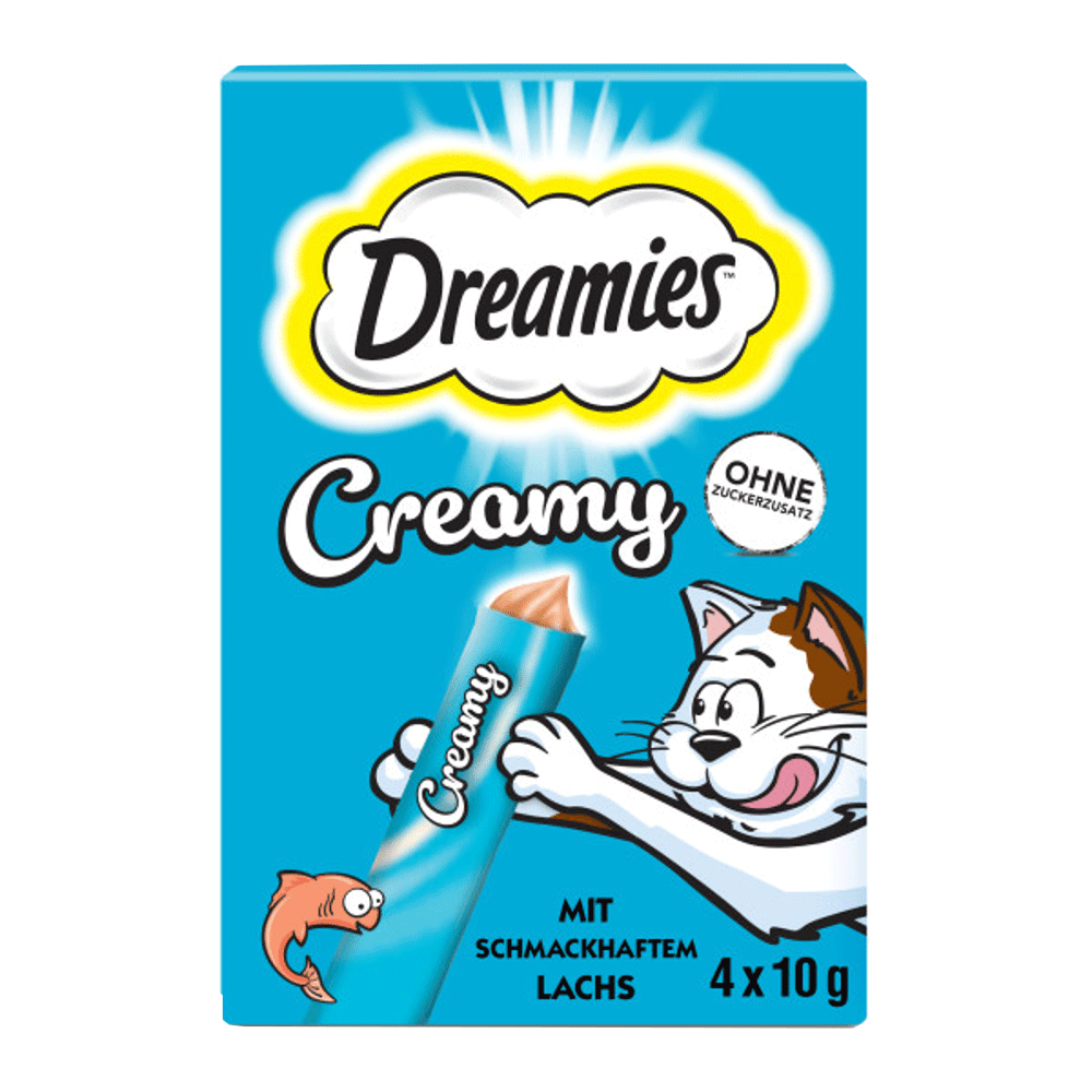 Bild: Dreamies Creamy mit Lachs