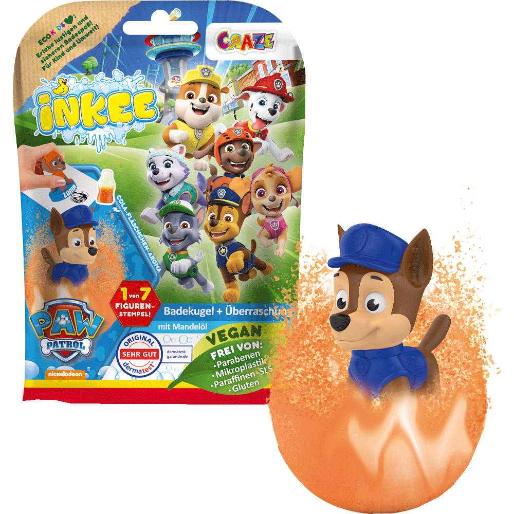 Bild: Craze Inkee Badebombe Paw Patrol