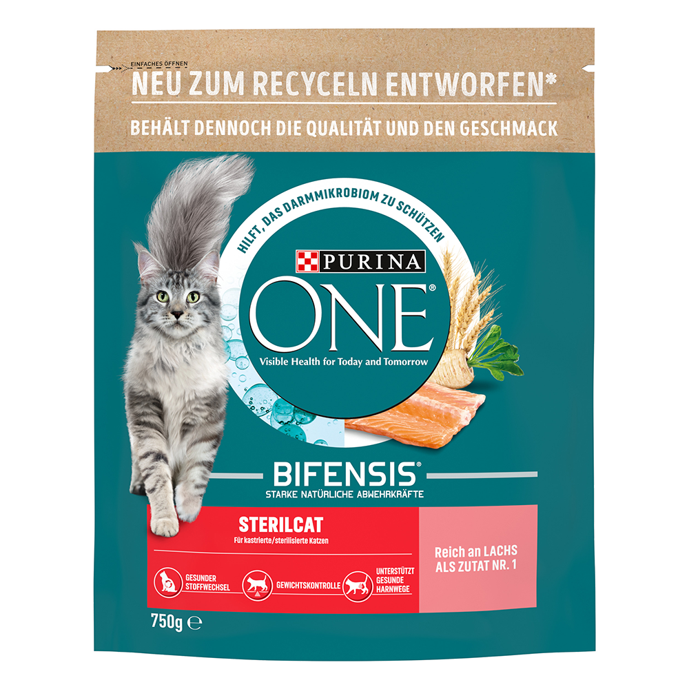 Bild: Purina ONE Sterilcat Lachs