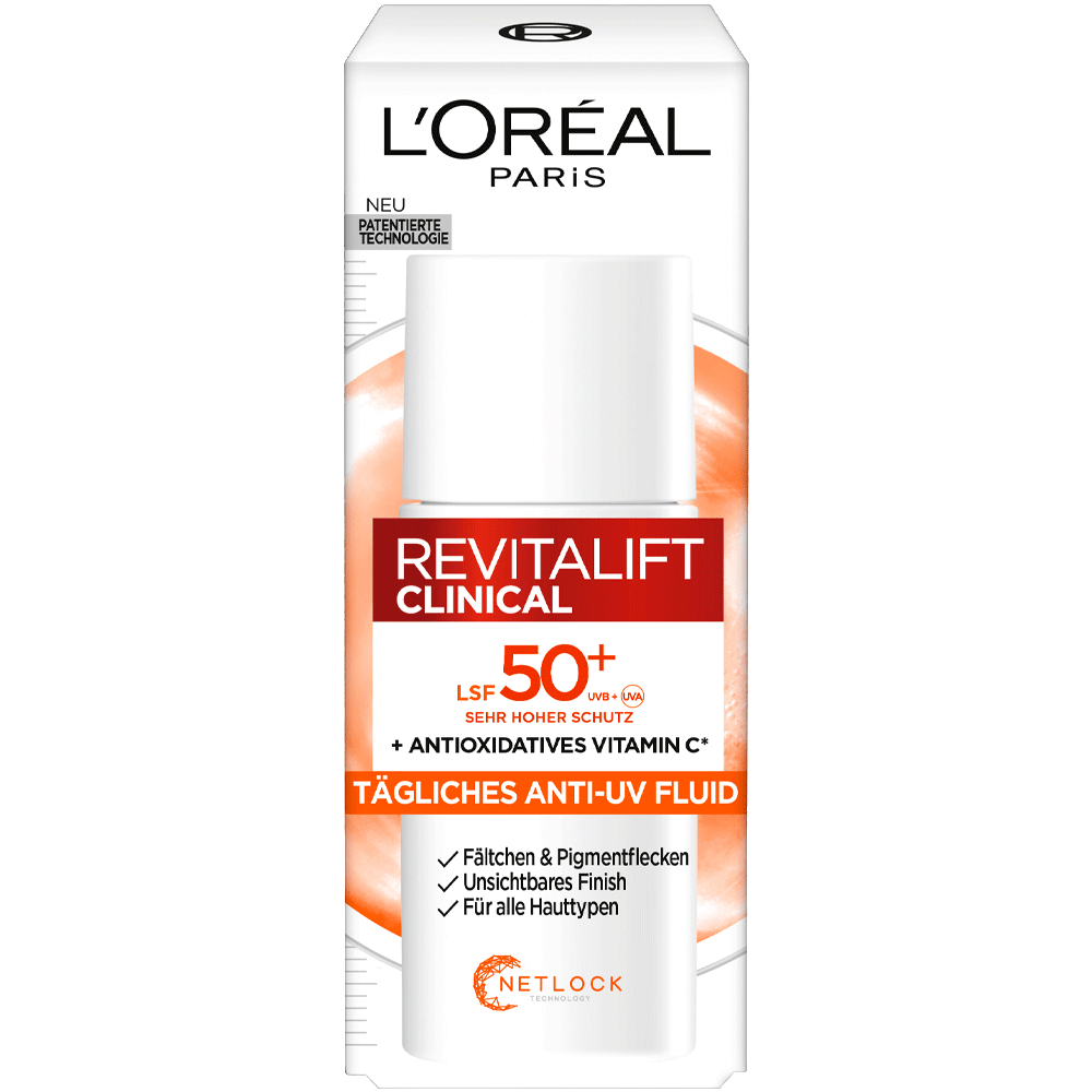 Bild: L'ORÉAL PARIS Revitalift Clinical UV Fluid LSF 50+