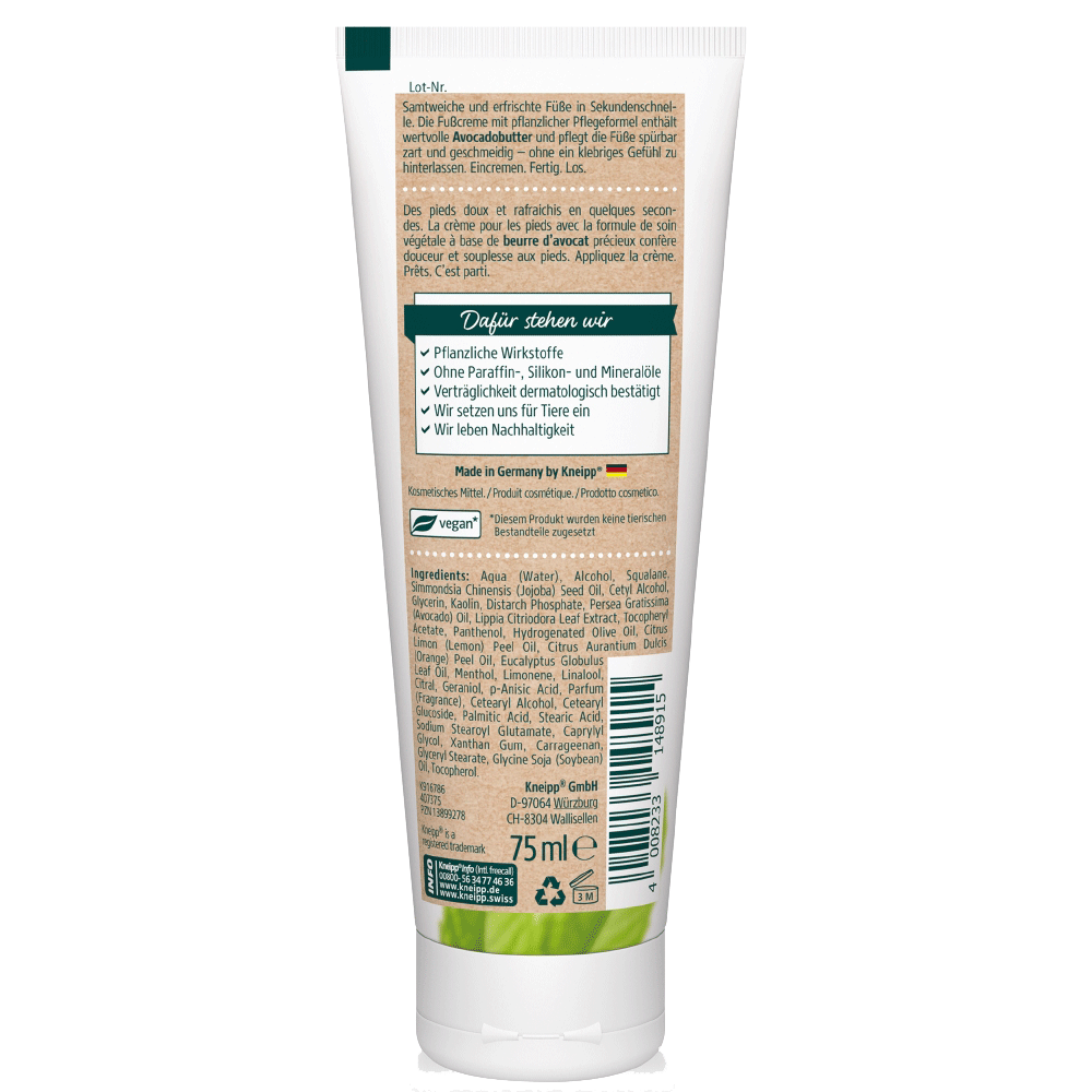 Bild: Kneipp Sekunden-Fusscreme