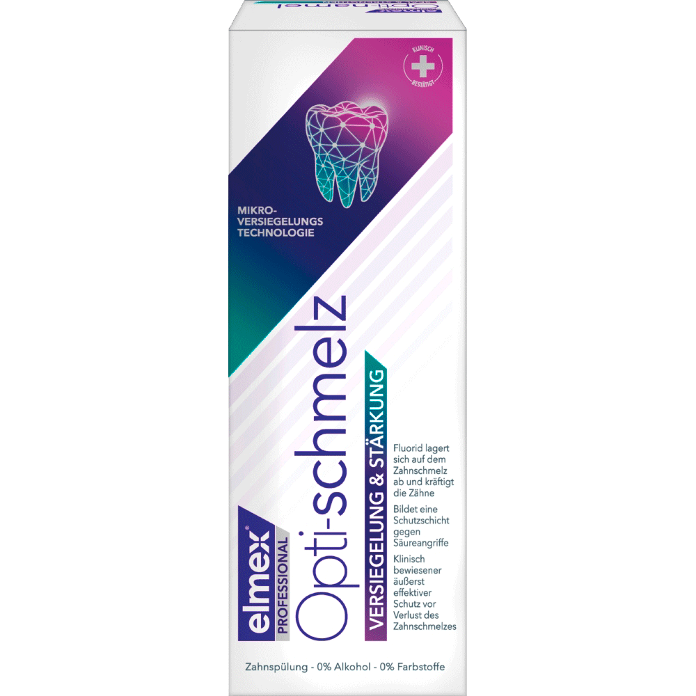 Bild: elmex Zahnschmelzschutz Professional Zahnspülung