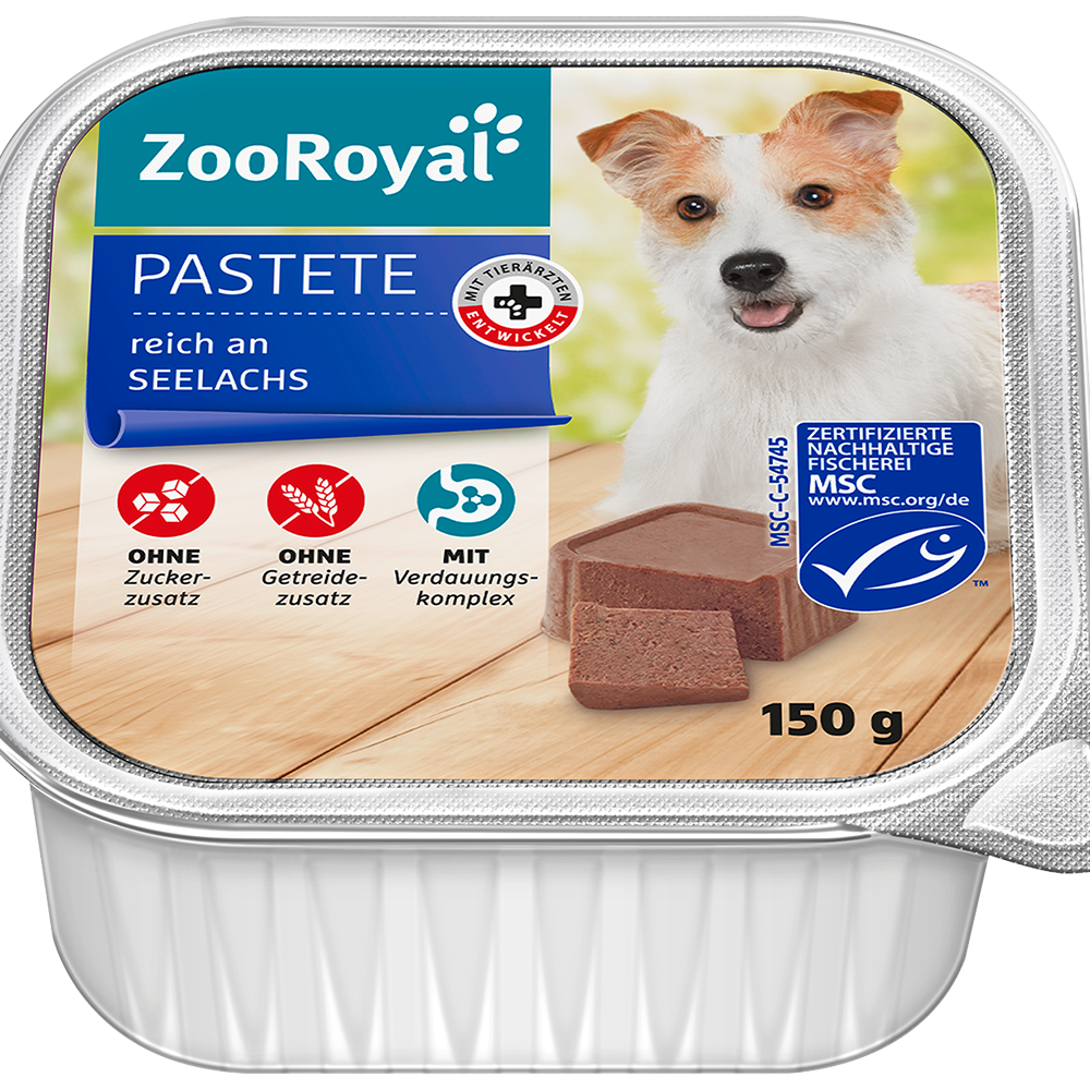 Bild: ZooRoyal Pastete mit Seelachs