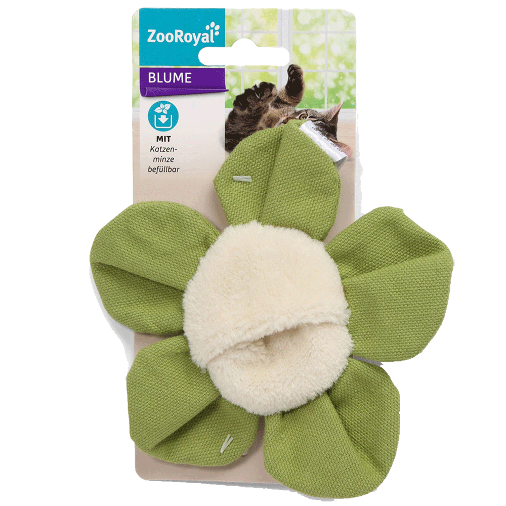 Bild: ZooRoyal Katzenspielzeug Blume befüllbar