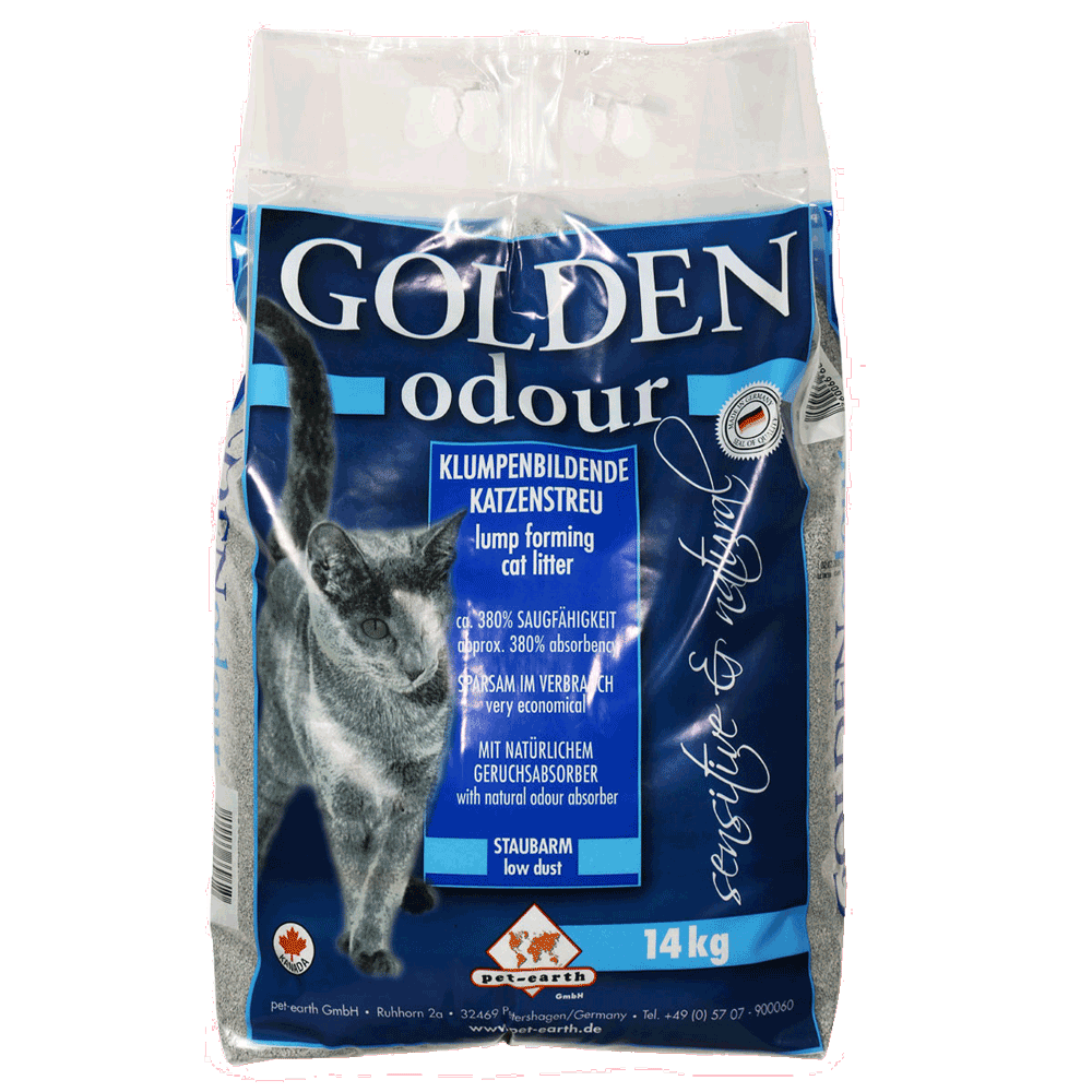 Bild: pet-earth Golden Odour Katzenstreu