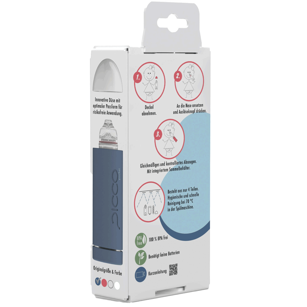 Bild: picco pocket Nasensauger blau