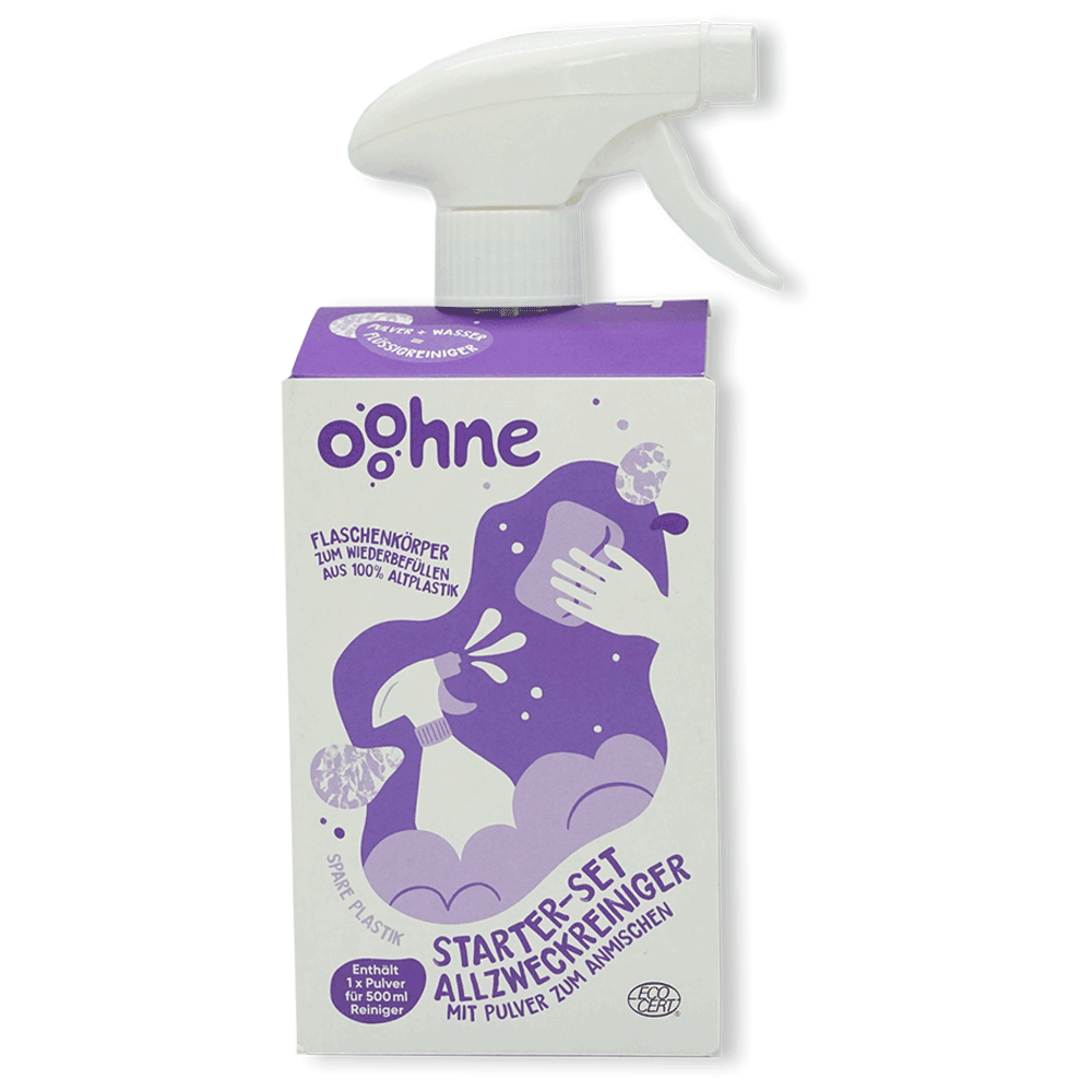 Bild: ooohne Allzweckreiniger mit Pulver Starter-Set