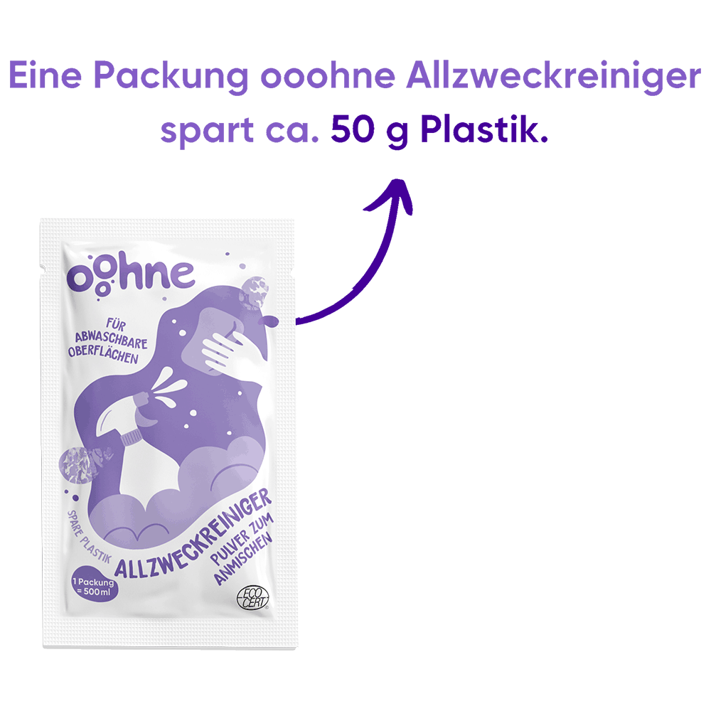 Bild: ooohne Allzweckreiniger mit Pulver Starter-Set