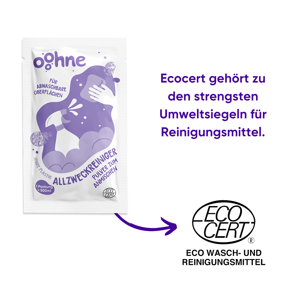 Bild: ooohne Allzweckreiniger mit Pulver Starter-Set