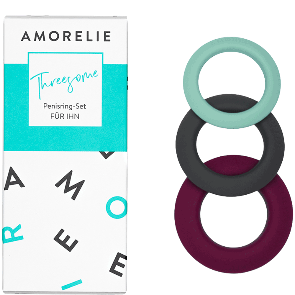 Bild: AMORELIE Threesome Penisring-Set