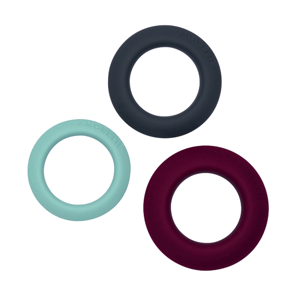 Bild: AMORELIE Threesome Penisring-Set
