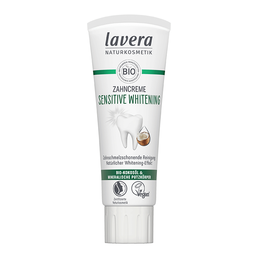 Bild: lavera Zahncreme Sensitive Whitening